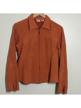 Vintage Fiorelli International Faux Suede Lightweight Jacket Western Y2K Medium